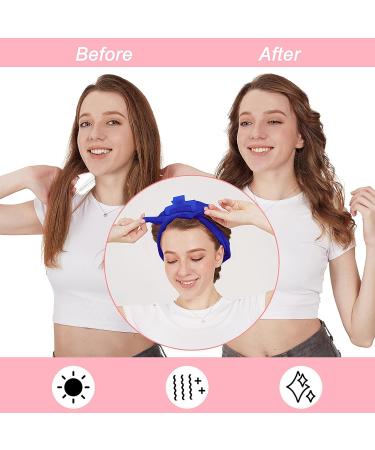 Heatless Curling Rod Headband - Upgraded 60 Soft Hair Curlers for Effortless Curls No Heat Sleep Hair Rollers (Dark Brown) - Buy Online on GoSupps.com