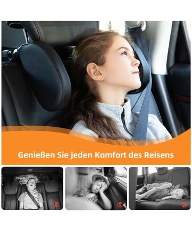 Adjustable Neck Pillow for Kids - 180 Headrest Car Support for Long Trips | Easy Assembly & Disassembly - Buy Online on GoSupps.com