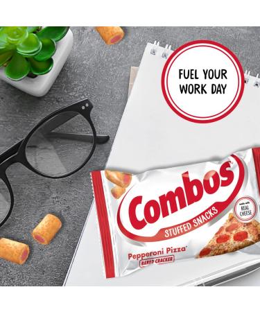 COMBOS Pepperoni Pizza Cracker Baked Snacks 1.7oz, 18ct (Pack of 2) - Buy Online on GoSupps.com