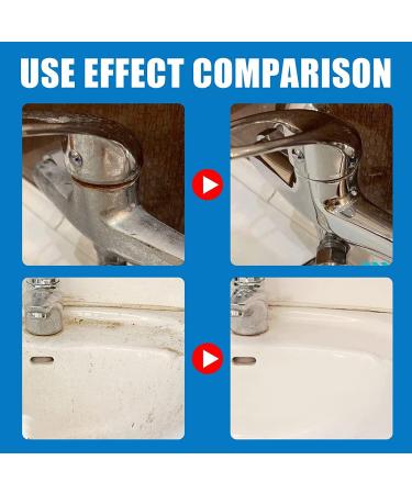 2PCS Bathroom Descaler Spray Stubborn Stains Cleaner Shower Glass Cleaner Spray Limescale Remover Foam Spray Bubble Cleaner for All Purpose Stain Remover - Buy Online on GoSupps.com