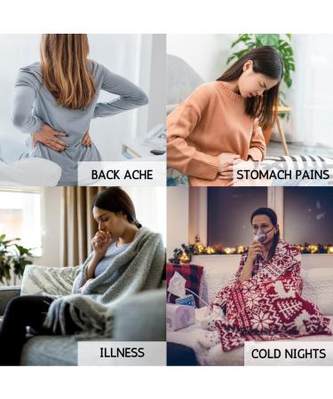 Olivia Rocco Rainbow Tie Dye Faux Fur Hot Water Bottle with Pom Poms - Thermotherapy Plush Fleece Hand & Feet Warmer for Pain Relief - Winter Gift - Buy Online on GoSupps.com