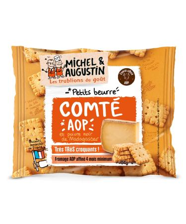 Michel et Augustin Pack of 12 Aperitif Biscuits County Aop 30 g
