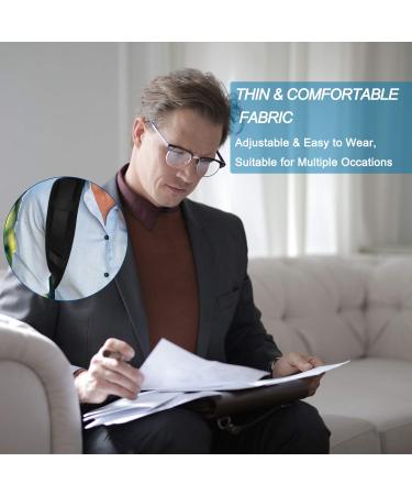 Back Posture Corrector for Men & Women - Adjustable Upper Back Brace for Neck Pain Relief | Comfortable Clavicle Support & Invisible Design - Buy Online on GoSupps.com