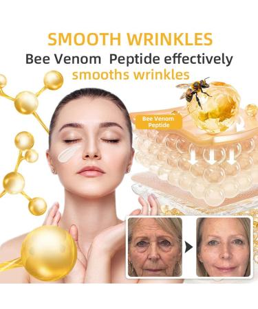 PUROSA Bee Venom Wrinkle Firming Multi-Purpose Cream Professional Bee Venom Skin Treatment Cream Bee Venom Skin Restoration Cream-50g Natural Ingredients Suitable for All Skin Types (1 Bottle) - Buy Online on GoSupps.com