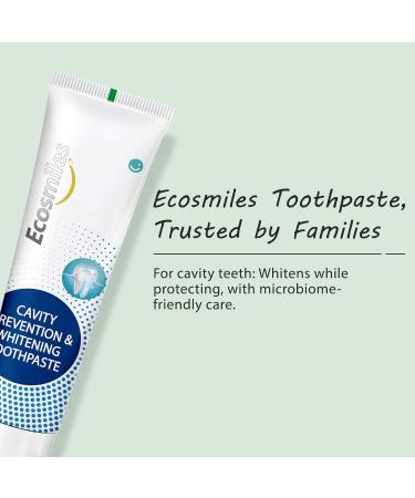 Ecosmiles Hydroxyapatite Toothpaste for Adults Fluoride Anticavity Teeth Whitening Enamel Repair & Remineralization SLS Free Xylitol for Cavity Protection Tartar Remover Fresh Mint 3.52 OZ - Buy Online on GoSupps.com