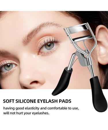 Zowor Eyelash Curler Refills Pads - 30 Silicone Replacement Pads with Storage Box (Black) - Buy Online on GoSupps.com