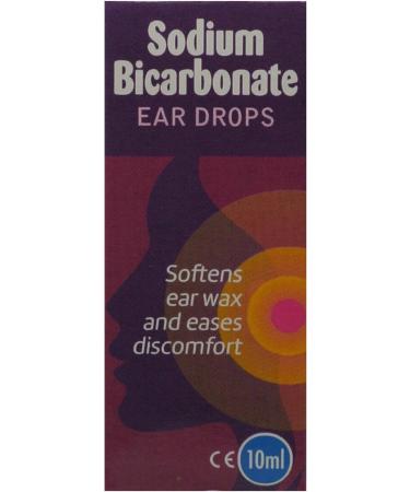 Sodium Bicarbonate Ear Drops Softens Ear Wax And Eases Discomfort (10 Packs) - Buy Online on GoSupps.com