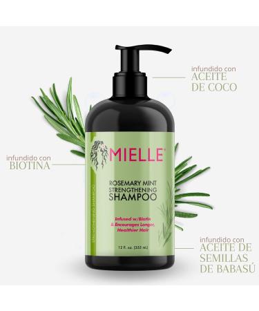 Mielle Rosemary Mint Strengthening Shampoo & Scalp Oil Gift Set - Best Deal for Stronger Hair & Scalp Care - International Shipping Available - Buy Online on GoSupps.com