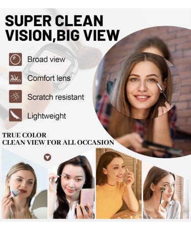OCCI CHIARI Eye Makeup Reading Glasses for Women - Magnifying Cosmetical Eyewear | Rotatable | Multiple Strengths 100-600 - Buy Online on GoSupps.com