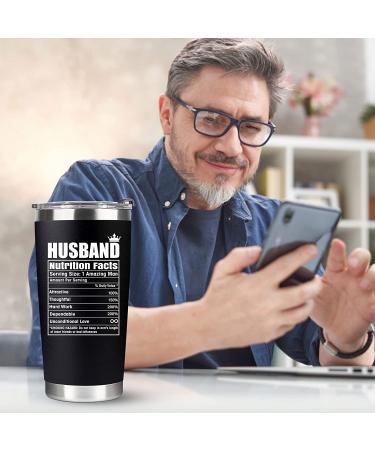 KOGIZO Gifts for Husband from Wife - Men Gifts  Husband Gifts from Wife - Him  Men. Husband Birthday Gifts - Anniversary  Birthday Gifts for Husband  Him  Funny Gifts for Him  Tumbler 20Oz - Buy Online on GoSupps.com