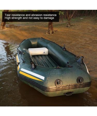 Inflatable Kayak Seat Cushion | Fishing Air Pad with Sticker | Thick PVC Outdoor Seat - Buy Online on GoSupps.com