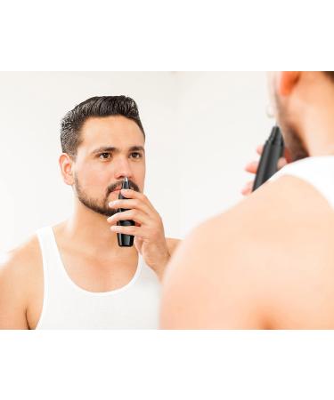 Stylecraft Schnozzle Cordless Nose & Ear Trimmer - Water Resistant Portable LED Light - Matte Black - Buy Online on GoSupps.com