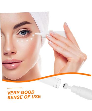 FRCOLOR Essential Oil Buttercream Eye Creams Creami Makeup Cream Tool Empty Roller Ball Applicator Roller Eye Cream Bottle Eye Cream Applicator Portable Roller Bottle Acrylic Travel White - Buy Online on GoSupps.com