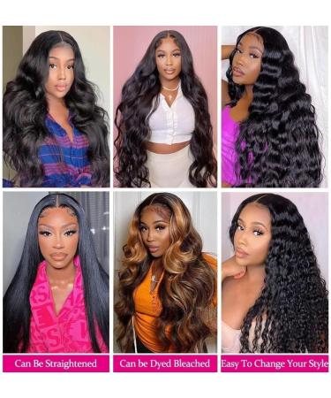 13X4 Frontal Hd Lace Frontal Closure Human Hair Body Wave Only Ear To Ear Closure Free Part Pre Plucked With Baby Hair 150% Density 12A Virgin Natural Black (20Inch 13X4 Body Wave Frontal) 20 inch 13X4BW-Natural Color - Buy Online on GoSupps.com