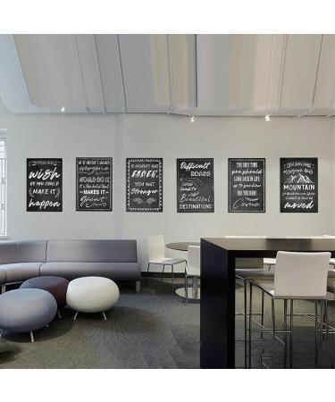 Rianpesn 10 PCs Motivation Posters - Inspiring Wall Art Decor for Classroom Office & Home | Positive Quotes in Tafeld Design - Buy Online on GoSupps.com