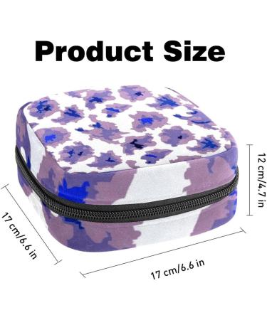 Colorful Batik Menstruation Bag for Women & Girls | Zippered Tampon & Napkin Bag | Stylish & Functional - Buy Online on GoSupps.com