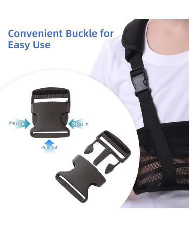 Kids Mesh Arm Sling for Showering | Breathable Shoulder Brace for Injuries | Fits Right & Left Arm (Large - Buy Online on GoSupps.com