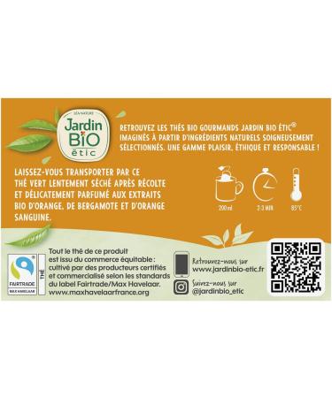 BiO tic garden - Green Tea Bergamot Orange - Buy Online on GoSupps.com