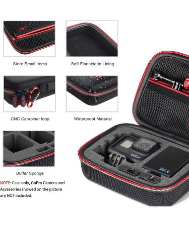 HSU Small Case for GoPro Hero 11/10/9/8 - Carrying Case for Action Cameras and Accessories (Red) - Buy Online on GoSupps.com