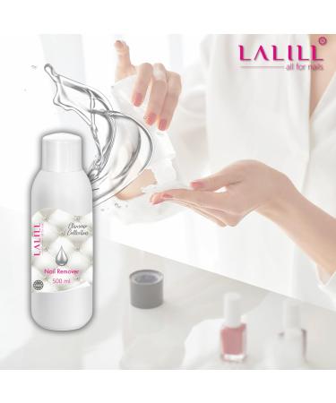  LALILL LALILL Nail Polish Remover 500ml - Acetone-Free Nail Polish Remover - Quick and Easy Peel Off - Acetone Free - Ideal for Sensitive Nails - Buy Online on GoSupps.com