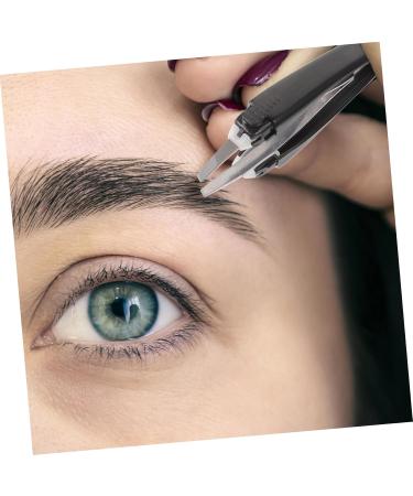 Didiseaon Retractable Eyebrow Tweezer Eyelash Curler Kit Eyebrow Professional Eyebrow Tweezer Kit Eyebrow Wax Eyelash Clip Makeup Tool Retractable Tweezer Miss Hair Puller Automatic 9.00X2.00X1.00CM As Shown - Buy Online on GoSupps.com