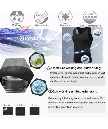 Buy SMATSTYLE Men's Sleeveless Compression Shirt - Breathable Quick Dry Baselayer Tank Top for Running & Fitness - Black - Buy Online on GoSupps.com