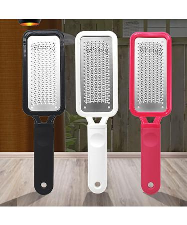 Premium Black Foot File for Dead Skin | Stainless Steel Callus Remover & Foot Care Grater - Buy Online on GoSupps.com
