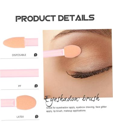 Hemoton 48 Pcs Eye Shadow Applicator Cosmetic Eyeshadow Sponge Eye Makeup Brushes Eyeshadow Brushes Sponges - Buy Online on GoSupps.com