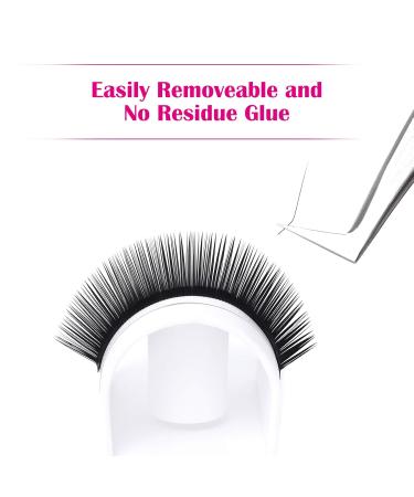 Professional Classic Individual Eyelash Extensions - 0.15mm L Curl Mixed Lengths 8-14mm for Natural Look - Buy Online on GoSupps.com