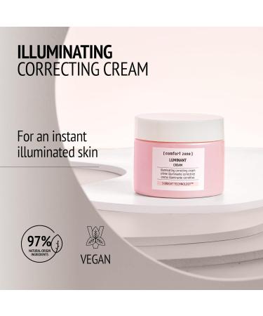 Comfort Zone Luminant Face Cream - Instant Illuminating Vegan Natural Ingredients Even Skin Tone 3-Bright Technology For All Skin Types 2.03 Oz - Buy Online on GoSupps.com