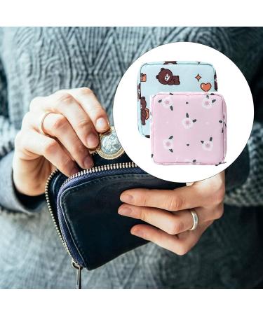 Buy Women's Bonds Storage Pocket & Zipper Tampon Bag - Portable Mini Period & Cosmetic Storage - 2 Pieces - Buy Online on GoSupps.com