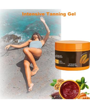 Buy Intensive Tanning Gel - Natural Tanning Accelerator Cream for Sunbeds & Outdoor Use - Buy Online on GoSupps.com