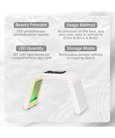 Red Light Therapy Face Mask - 7 Color LED Spa Equipment | International Shipping - Buy Online on GoSupps.com