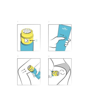 Belle Azul Vibra Cellulite Eraser - Natural Caffeine Cacao & Seaweed - Firming Anti-Cellulite Cream 150ml - Buy Online on GoSupps.com