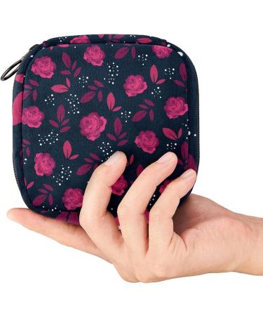 Roses Flowers Women's Menstrual Cup Pocket - Silent Storage for Teens & Women - Stylish & Convenient Binding Servant - Buy Online on GoSupps.com