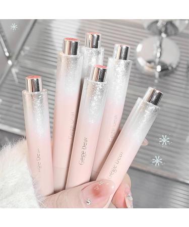 Shop 6 Colors Jelly Glossy Lipstick - Hydrating Long Lasting & Waterproof Lip Gloss Set - Buy Online on GoSupps.com
