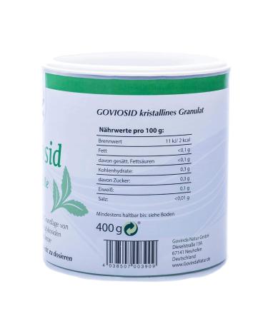 Buy Govinda Goviosid Granules - 400g Sugar-Free Sweetener | International Shipping Available - Buy Online on GoSupps.com