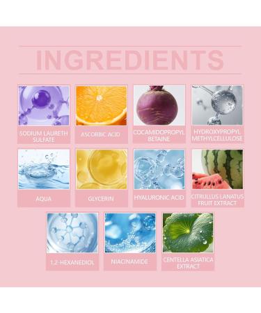 Duqulle Foam cleanser light facial cleansing gel 100 g moisturizing oil control soap for moisture restoration refreshing complexion and soothing care - Buy Online on GoSupps.com