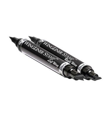 Lovoir Flick Stick Winged Eyeliner Stamp - Waterproof, Smudgeproof, Long Lasting Liquid Eye Liner Pen - Vamp Style Wing - 2 Mini Wingliner Pens (Midnight Black) - Buy Online on GoSupps.com