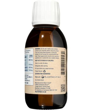 Wiley's Finest Wileys Finest Summit DHA Vloeibare Wild Alaska Visolie 125 ml - Buy Online on GoSupps.com