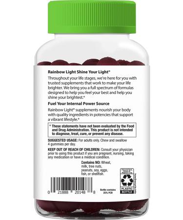 Rainbow Light Women's Multivitamin Gummies - Mixed Berry Flavor, 120 Count - Buy Online on GoSupps.com