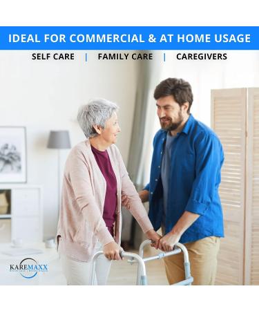 KAREMAXX Commode Liners Disposable 100 Pack - Leak Proof Portable Toilet Bags for Adults - Strong Drawstring, Clean & Hygienic Experience - No Absorbent Pads - Universal Fit - Buy Online on GoSupps.com