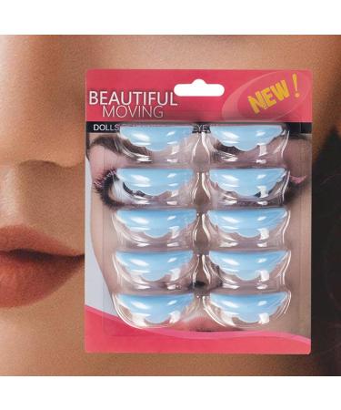 znutc Silicone Eyelash Pads - 5 Pairs Eyelash Holder Pads - Reusable Skin-Friendly Lash Lift Supplies for Creating Naturally Curled Eyelashes - Buy Online on GoSupps.com