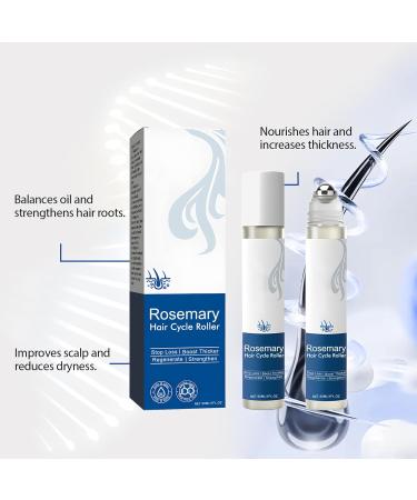 Peufcmi Hair Growth Roller Oil for Scalp30ml Scalp Oil Roller for Thinning Hair Moisturizing Strengthener Thickening Solution for Thin Damaged Hair Short Long Women Daily - Buy Online on GoSupps.com