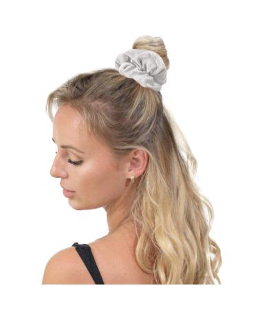 4-Piece Velvet Hair Tie Set for Updos & Ponytails | Black & White - Perfect for Women Girls & Children - Buy Online on GoSupps.com