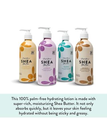 Moisturizing Lotion for Hand & Body | Shea Butter & Palm-Free | Argan & Sandalwood Scent | 10 oz - Shop Internationally - Buy Online on GoSupps.com