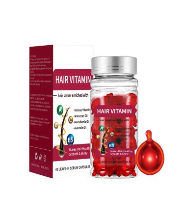 Hair vita-mins Oi-l ca-psules Hair vita-min ser-um ca-psule - Leave-In Hair treat-ment ser-um ca-psules | Deep Care Repair Damaged Hair