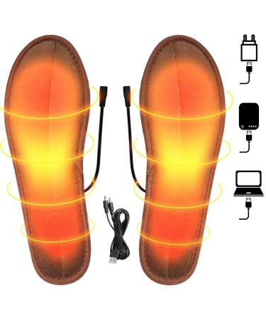 Heated insoles USB foot warmer washable heating pillow sole warmer heat sole foot warmer heat thermosohlen foot warmer electrically for men 39-40