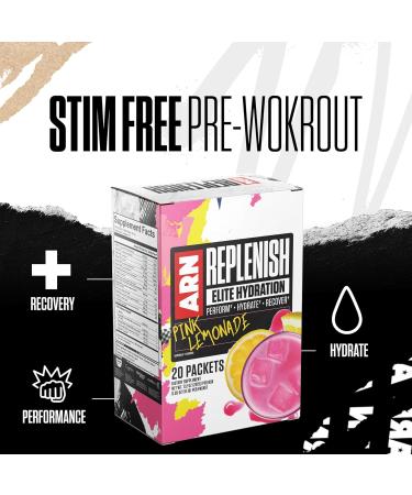 Arms Race Nutrition | ARN | Replenish Elite Hydration 20 Packets (20 Packets Punch) Punch 8 Ounce (Pack of 1) - Buy Online on GoSupps.com