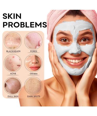 Amazonian White Clay Refreshing Pore Mask | Blackhead Remover & Resurfacing Treatment | 200ml for Flawless Skin - International Shipping Available - Buy Online on GoSupps.com